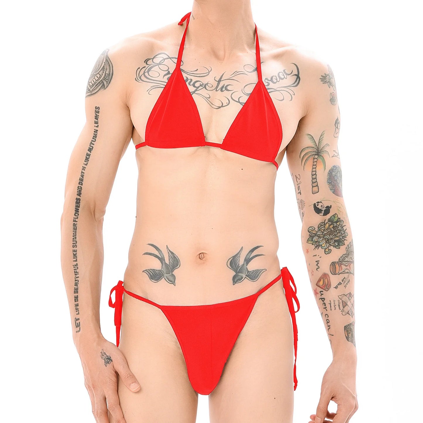 Men's Two-Piece String Bikini