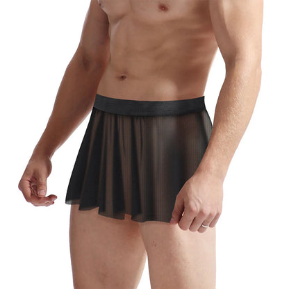 Men's Sheer Skirt