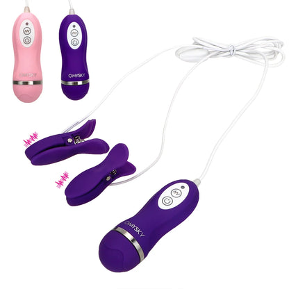 Vibrator Nipple Clamps