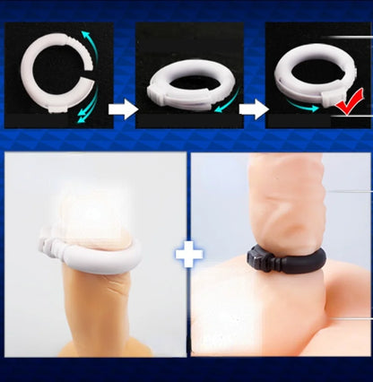 Delayed Ejaculation Adjustable Cock Ring