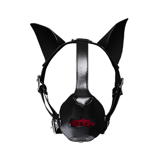 K9 Leather BDSM Dog Mask