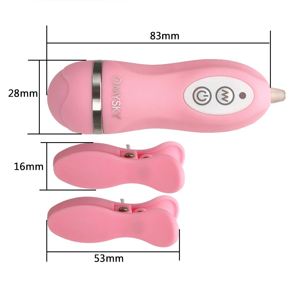 Vibrator Nipple Clamps