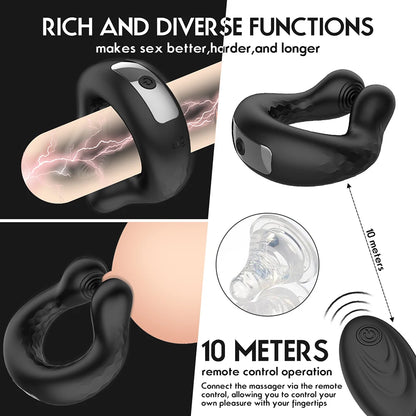 Men's Vibrating Penis Ring