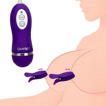 Vibrator Nipple Clamps